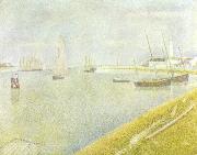 Der Kanal von Gravelines, Georges Seurat